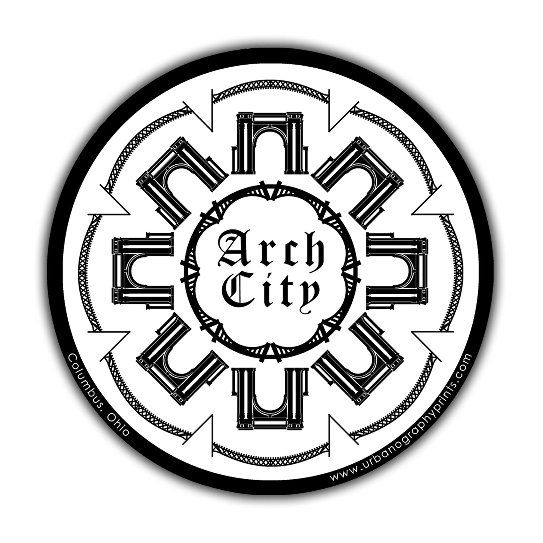 Arch City Sticker