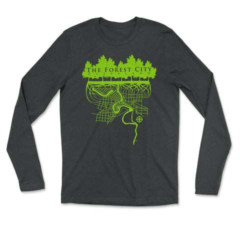 The Forest City Long Sleeve (Green/Black)